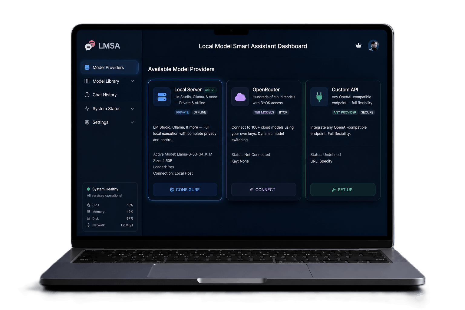 LMSA Interface Preview